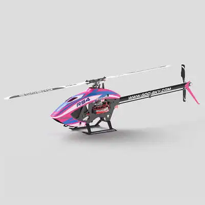 Goosky Legend RS4 Venom Helicopter Kit With Motor - Pink (Unassembled) • $419