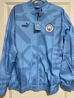 Manchester City Jacket Mens MEDIUM Puma • $100