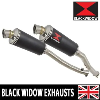 ZZR 1400 ZX14 Ninja 2008-2011 4-2 Exhaust Silencers End Cans BN30R • £289.99