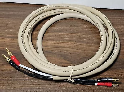 MONSTER CABLE Powerline 2 Plus  Time Coherent  Precision High Speaker Cable W/ B • $125