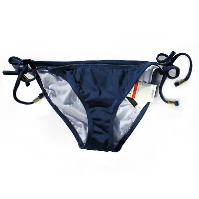 Voda Swim Brand String Bikini BOTTOMS (Item #B01) - Color: Indigo Blue • $11.99