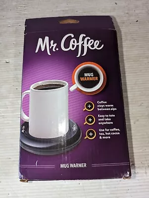 Mr. Coffee Mug Cup Warmer - Black Plate NEW/OPEN BOX. • $16.99