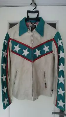 SCHOTT Jacket Genuine Leather Single Riders Jacket USED • $335