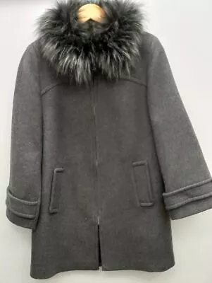 Zara Woman Women's Full Zip Faux-Fur Gray Size Medium Jacket • $19.99