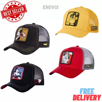$10.44 • Buy Men Women Animal Mesh Snapback Adjustable Baseball Cap Hip-Hop Hat Trucker Sport