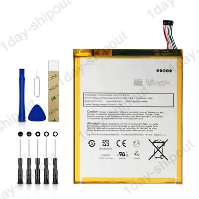 Amazon Battery ST10 58-000119 For Kindle Fire HD 10 With Tools 3830mAh 3.7V New • $13.67