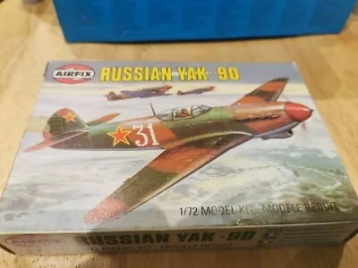 Vintage Airfix 1/72 Russian YAK-9D Series 1 Model Kit. #61034-8 • £8.99
