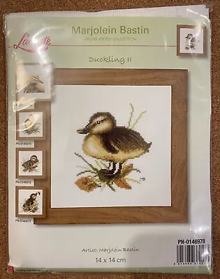 Lanarte - Duckling II - Cross Stitch - Artist: Marjolein Bastin - 14 X 14 Cm NEW • $10.79