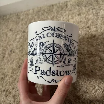 Cream Cornwall ‘Padstow’ Bone China Large Mug • £10.99