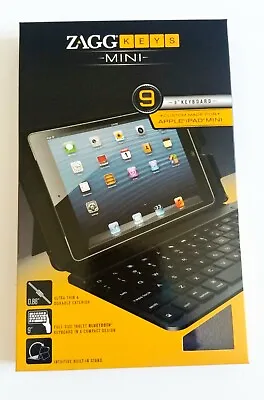 $8 • Buy Zagg Keys Mini 9  Keyboard And Folio Case For Apple IPad Mini