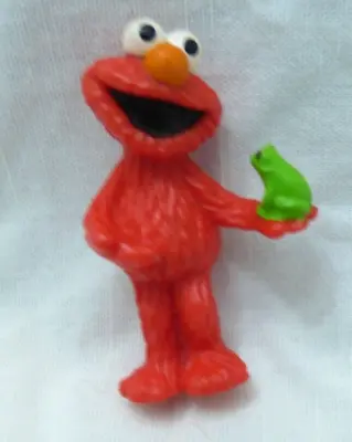 Applause Sesame Street Elmo Holding Frog 2.25  • $5