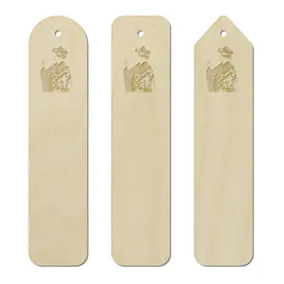 3 X 'Japanese Woman' Birch Bookmarks (BK00005992) • £5.99