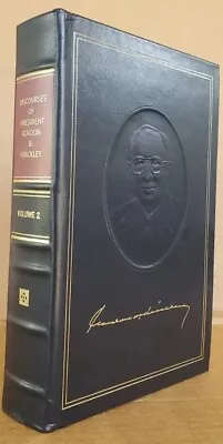 Discourses Of Gordon B Hinckley Vol. 2. LDS Mormon Church Employee Gift Leather. • $21.95