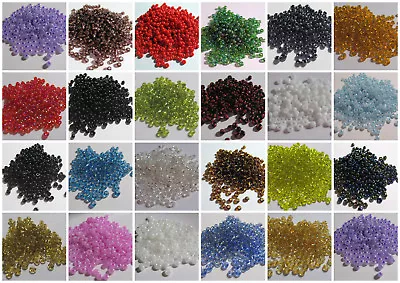 25g Glass Seed Beads Approx. 2mm Wide 0.5mm Hole - Various Types & Colours • £1.75