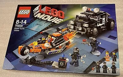 The LEGO Movie: Super Cycle Chase 70808 Emmet Wyldstyle Robo Swat NEW RETIRED • $119.99