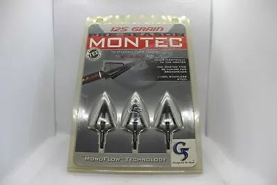 ***new*** G5 Pre-season Montec 125grain Blades 3 Pack • $30