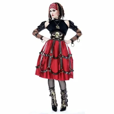 Steampunk Pirate Wench Adult Costume By Paper Magic Group Women Size Small (4-6) • $20.96