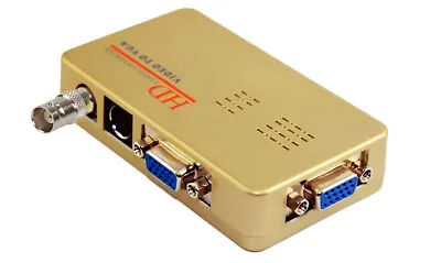 Composite BNC S-Video To VGA Converter Scaler + PIP Support • $29