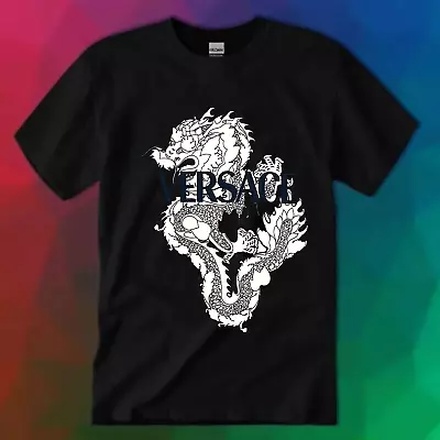 LIMITED!!Versace Logo Unisex T-shirt Size S-5XL PRINTED FANMADE Multi Color • $23.90