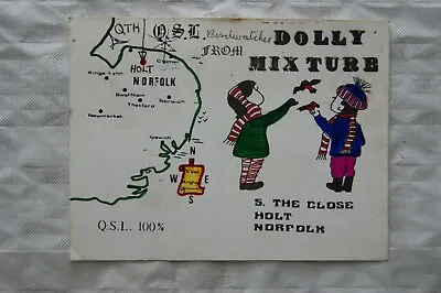 £1.50 • Buy QSL Card Dolly Mixture, Holt, Norfolk