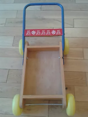 £13.99 • Buy Wooden Truck Pull Bricks Blocks Push Along Toy Kids Childrens