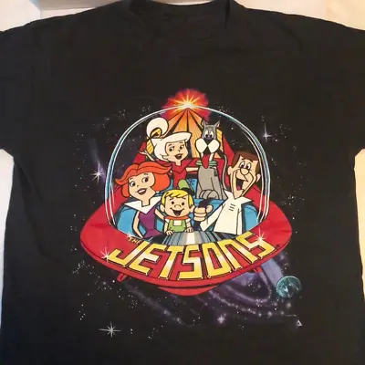 The Jetsons Cartoon Black T-Shirt Cotton Tee All Size S To 234Xl VN1815 • $22.79