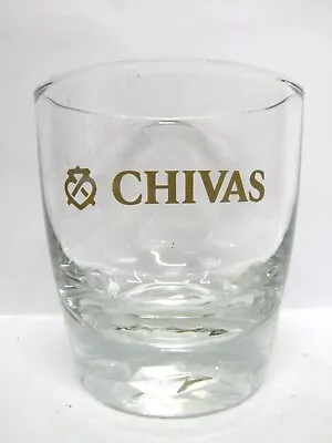 Chivas Regal Scotch Whisky Glass (3 3/4  X 3 1/2 ) - A/f Scratches • $3.99