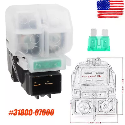 Starter Relay 20a Fuse Fits Suzuki Atv Ltz400z Quadsport Artic Cat 31800-07g00 • $14.97