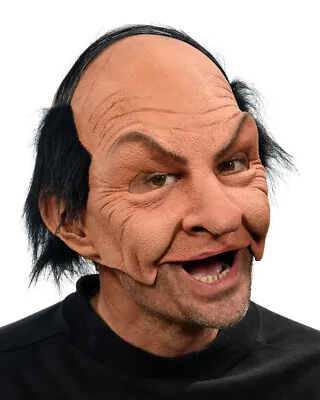 Nicky Male Character Half Mask Snarky Older Man Sculpt Old Guy Costume Latex • $53.58