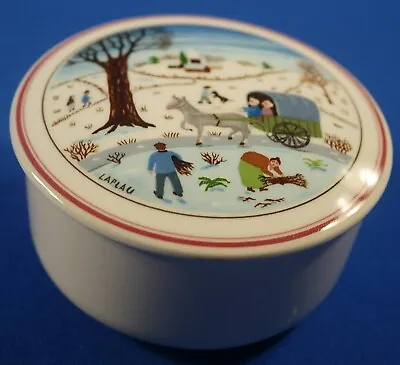 Villeroy & Boch Naif Christmas  3 7/8  Trinket Box • $14.99