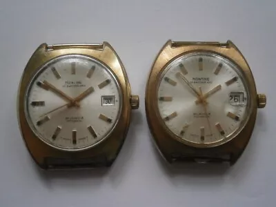 Job Lot Vintage Gents MONTINE Watches Automatic Watches Spares Or Repair Swiss • $29.25