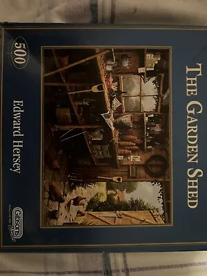 Gibson Edward Hersey 500 Piece Jigsaw “The Garden Shed” Vgc Complete  • £3.50