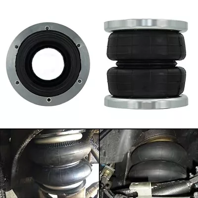 2X Air Bags Air Suspension Kit Bag Pneumatic Bag Shock Absorber With Open Flange • $139.99