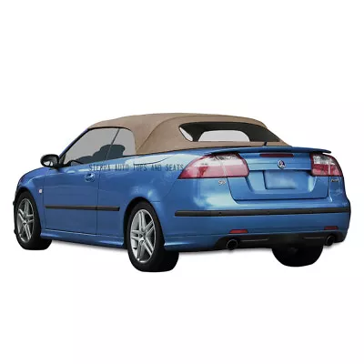 Saab 9-3 Convertible Top 2004-2011 In Cream German A5 Cloth No Window • $728.10