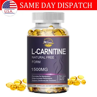 ACETYL L-CARNITINE 1500mg TABLETS Nervous System Health Antioxidant 120 CAPSULES • $13.56