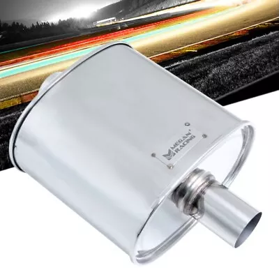 Megan 2.5  Inlet Exhaust Muffler Without Tip [Silver Chrome] • $89.69