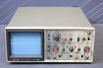 Hitachi V-212 20 MHz 2 Channel  Oscilloscope • $49.95