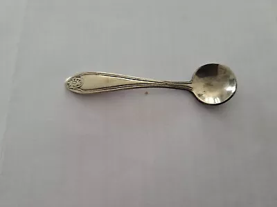 Vintage Decorative EPNS Salt Or Mustard Spoon • £1.99