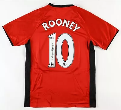 Wayne Rooney Signed Manchester United Jersey (Beckett) • $149