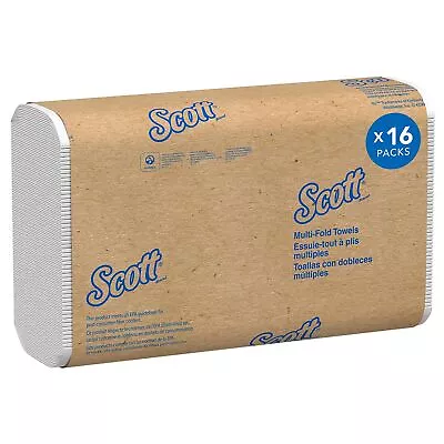Scott® Multifold Paper Towels 01804 With Absorbency Pockets™ 9.2  X 9.4  Shee... • $41.57