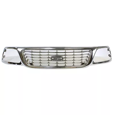 Grille For 2001-2003 Ford F-150 Chrome Plastic • $249.78