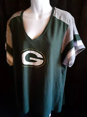 Green Bay Packers NFL Women's Plus Size Majestic Shirt 1X • $15.99