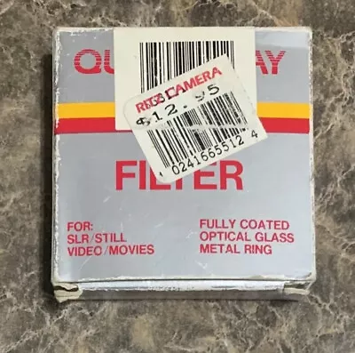 Quantaray Filter Close Up Lens 52mm (24-166-5512) 6X Cross • $12.56