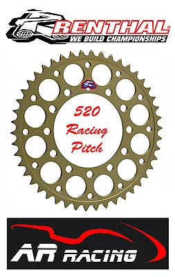 Renthal 36 T Rear Sprocket To Fit Marchesini Wheels 100mm Pcd ( 520 Race Pitch ) • $48.73