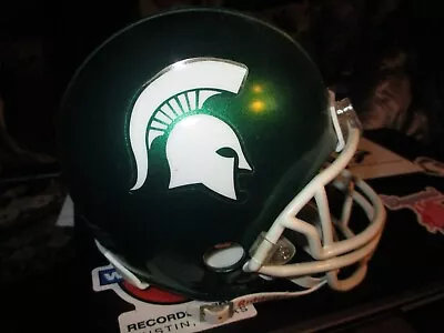 Older MICHIGAN STATE SPARTANS Mini 5 Inch Tall Football Helmet By Riddell • $15.99