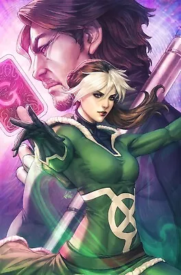 Astonishing X-Men Artgerm 13x19 POSTER Marvel Comics Rogue Gambit Wolverine • £13.49