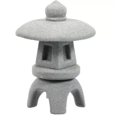 Mini Stone Pagoda Lantern Garden Statues Zen Accessories-SH • £12.69