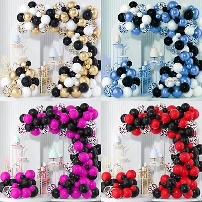 $5.21 • Buy Balloon Arch Kit + Balloons Garland Birthday Wedding Party Baby Shower Decor UK.