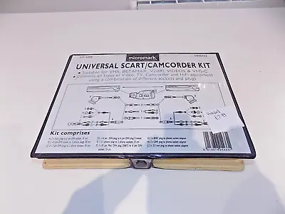 Micromark Universal Scart Camcorder Kit MM5433 UNTESTED Sold As Spares/Parts • £7.49