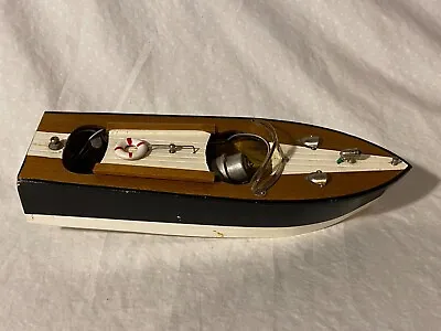 Vintage Battery Operated Toy Boat Japan O-50 • $165